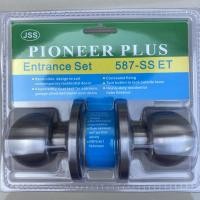 ราคา Top store ลูกบิด ประตู สแตนเลส/รมดำ หน้าจานใหญ่ ห้องทั่วไป/ห้องน้ำ/ห้องนอน PIONEER PLUS (9713001411)