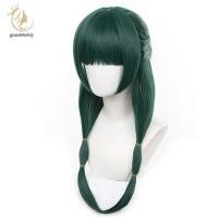 ราคา [GOY] Maomao คอสเพลย์วิกผม Apothecary Diaries คอสเพลย์วิกผม Dark Green Hair Holloween Party ความร้อนทนวิกผมสังเคราะห์ Cos Accessor TH (27830601702)