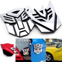 ราคา สติ๊กเกอร์โลโก้ทรานฟอร์เมอร์3D ติดรถ Transformers3D ตกแต่งรถยนต์ ทรานฟอร์เมอร์3มิติติดรถ Autobot Decepticon หุ่นยนต์ (17511430243)