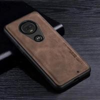 ราคา แฟชั่น Cross รูปแบบซิลิโคนกันชนสําหรับ MOTO G5 G5S Plus หนัง Pu สําหรับ Motorola MOTO G6 G7 Plus Play กรณี (27081021155)