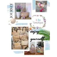 ราคา กระเป๋าสานงานจากผักตบชวา (9719297482)