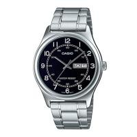 ราคา Casio Standard นาฬิกาข้อมือผู้ชาย สายสแตนเลส รุ่น MTP-V006,MTP-V006D,MTP-V006D-1B2 - สีเงิน (6517556901)