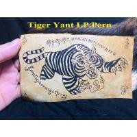 ราคา ผ้ายันต์เสือ แผ่นยันต์เสือ พระหลวงพ่อเปิ่น วัดบางพระ จ.นครปฐม (23104841923)