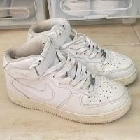 ราคา ส่งต่อ Nike air force 1 mid มือสองของแท้ (25352570374)