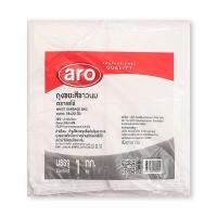 ราคา เอโร่ ถุงขยะ สีขาวนม ขนาด 18x20 นิ้ว 1 กก. / aro White Garbage Bag 18x20" x 1 kg (10595196951)