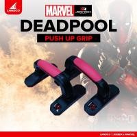 ราคา MARVEL มาร์เวล ตัวต่อวิดพื้น PUSH UP GRIP DEADPOOL RD/BK (420) (29176096360)