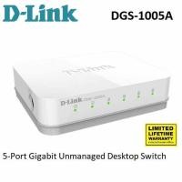 ราคา SWITCH HUB (สวิตซ์ฮับ) D-LINK (DGS-1005A) 5 PORTS Gigabit Switching 10/100/1000 Mbps (29404680900)