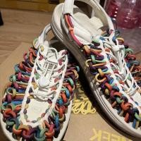 ราคา [ของแท้มือสอง] KEEN UNEEK “Original Tie Dye/Birch” ไซส์ 8US/25CM (21140293792)