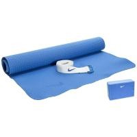 ราคา Nike ไนกี้ โยคะเซต OL+ ESS Yoga Kit Block+Mat+Strap 13555 BL (2100) (12671690545)