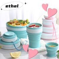 ราคา ETHEL1 แก้วมักซิลิโคน แบบพกพา พับได้ ขนาด 100 200 350 มล. สําหรับเล่นกีฬากลางแจ้ง (22772977907)