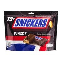 ราคา แท้ snicker funsize สนิกเกอร์ฟันไซส์ fl แพ็ค12ซอง คาราเมล ถั่ว เคลือบช็อกโกแลต (26256471179)
