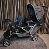 ราคา Graco รถเข็นเด็กแฝด รถเข็นพี่น้อง รุ่น DuoGlider Click Connect Stroller (6095459581)