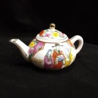 ราคา พร้อมส่ง กาชงชา กาน้ำชางานเซรามิก ลายฮกลกซิ่วโบราณคลาสสิคสวยงาม ไซส์เล็ก 茶壶茶具 (6467560353)