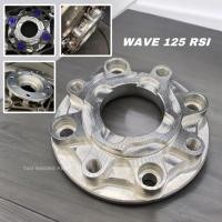 ราคา แผ่นรองจาน Wave 125rsiบังลม 4ออก4 งานตัดเข้ารูป สเปเซอร์รองจานเวฟ แผ่นรองจานเวฟ (29561325931)