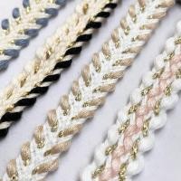 ราคา ผ้าฝ้ายสองสีริบบิ้นเสื้อผ้าลูกไม้ตกแต่งบ้านเข็มขัดแบนเข็มขัดถักแปดตัวอักษรกลิ่นหอมขนาดเล็กทําเองอุปกรณ์ทํามือตัด13มิลลิเมตร (23970227619)