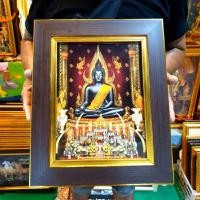 ราคา กรอบรูป พระพุทธชินราช จังหวัดพิษณุโลก องค์ดำ 29×34 ซม. หิ้งพระ ของขวัญ ของที่ระลึก ติดผนัง เสริมฮวงฮวงจุ้ย (21493370245)