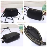 ราคา 【จัดส่งตลอด 24 ชั่วโมง】F.A ว่าแท้100% coach แท้ ใหม่กระเป๋ากล้องผู้หญิงกระเป๋าสะพายข้าง/ช่องคู่ความจุขนาดใหญ่ 65988 (25608752045)