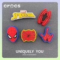 ราคา Crocs jibbitz Spiderman คุณภาพสูง อุปกรณ์เสริมรองเท้า crocs charm รองเท้าดอกไม้ (26927079952)
