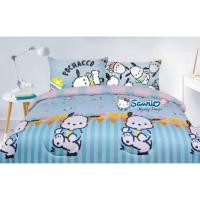 ราคา ผ้าปูที่นอน Sanrio ขนาด 3.5 ฟุต แท้ 100% (6383565899)