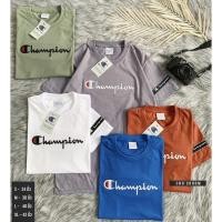 ราคา พร้อมส่ง เสื้อยืดแช้มเปี้ยน champion งานปักป้ายห้อย ผ้าคอตตอนแท้ไม่ผสม (16734818153)