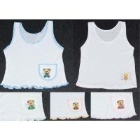 ราคา SL0030 เสื้อกล้ามเด็ก เสื้อซับในเด็ก ผู้หญิง ลายการ์ตูน แบบสุ่มลาย สุ่มสี เนื้อนุ่ม รอบอก 24-34 เสื้อทับใน ดญ เด็กหญิง (7890892635)