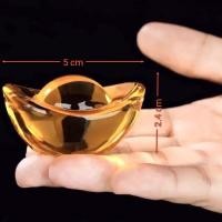 ราคา พร้อมส่ง ก้อนทองคริสตัล ก้อนทองหยวนเป่ามงคล กิมตุ้ง เงินจีนโบราณ เรียกเงินเรียกทอง นำโชคลาภเสริมฮวงจุ้ย (18976019006)