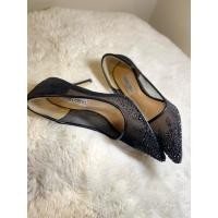 ราคา รองเท้าส้นสูงสีดำรองเท้าส้นเข็มปลายแหลม (29558300653)