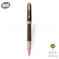 ราคา ปากกาหมึกซึม PARKER Premier Soft Brown Pink Gold Trim [pendeedee] (10643792608)