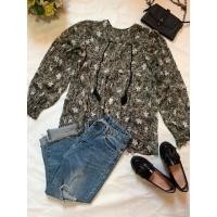 ราคา (Used)เสื้อวินเทจ ลายปรินท์ (4689635454)