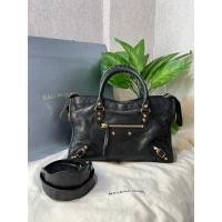 ราคา Used Balenciaga City Small Giant Black Gold 2017 (19095296799)