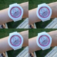 ราคา Adidas aberdeen white silicone watch (135019439)