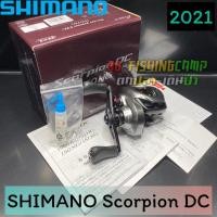 ราคา รอกหยดน้ำชิมาโน่ SHIMANO SCORPION DC 150 HG หมุนขวา NEW 2021 (รอบ 7.4) รอกสวยมีประกัน (22641835144)
