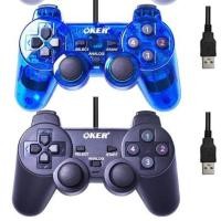 ราคา พร้อมส่งรับประกัน1ปี Oker Joy Games Stick Analog USB รุ่นU706 จอยเกมส์ เดี๋ยว สั้น For PC รุ่น707มีไฟเล่นfifaได้ (17612584577)