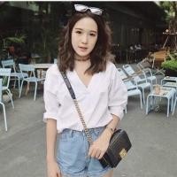 ราคา เสื้อคอวี งานป้าย ZARA (239113634)