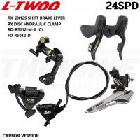 ราคา ชุดเกียร์ดิสเบรคน้ำมันจักรยานเสือหมอบ 24SPD LTWOO RX 2x12 คาร์บอนเวอร์ชั่น (24868954824)