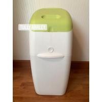 ราคา ถังขยะเก็บกลิ่น สำหรับใส่แพมเพิส ยี่ห้อ Aprica (สวย ใหม่) (8457535283)