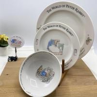 ราคา ชุดจานและถ้วย ปีเตอร์แรบบิท Peter Rabbit พร้อมกล่อง (22048073805)