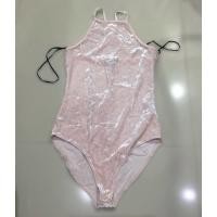 ราคา ป้าย Forever21 ❗️Bodysuit ไขว้หลังกำมะหยี่. (3878736483)