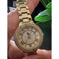 ราคา นาฬิกาแฟชั่นLYNของแท้ราราน่ารักเรือนเพชรสีทอง (22362916984)