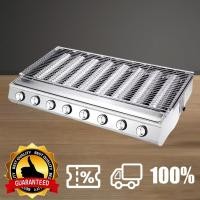 ราคา เตาบาร์บีคิวไร้ควัน เตาบาร์บีคิวอินฟราเรดสั้น เตาแก๊สเหลวเชิงพาณิชย์ เตาปิ้ง เตาบาร์บีคิว เตาบาร์บีคิวสแตนเลส 4/6/8 อเนกประสงค์ เตาปิ้งย่าง ตัวควบคุมแรงดันต่ำ เตาย่างแก๊ส เตาอินฟาเรด (28676400484)