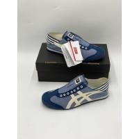 ราคา Onitsuka Tiger Mexico 66 รองเท้าโอนิซึกะไทเกอร์ แบบผ้า รองเท้าสลิปออน (24071297859)