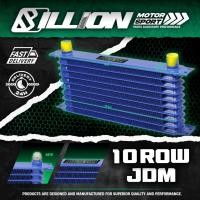 ราคา Oil Cooler แผงออยคูลเลอร์ Billion JDM ฟ้า AN10(10Row) (27680290810)