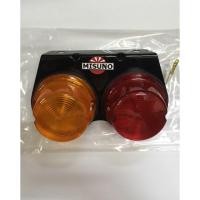 ราคา Misuno ไฟสต๊อปแลมป์ 2ตอน ไฟราวข้าง ไฟสัญญาณ 12v/24v stop lamp (ในรูปตัวอย่างคือข้างขวา) (4293721695)