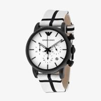 ราคา Emporio Armani นาฬิกาข้อมือผู้ชาย Classic White Dial White รุ่น AR1859 (4935958742)
