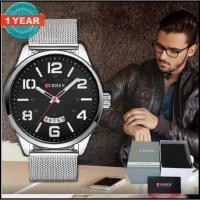 ราคา Curren นาฬิกาข้อมือผู้ชาย สายสแตนเลส รุ่น C8236 - Silver/Black (2064206279)