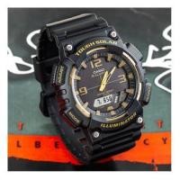 ราคา นาฬิกา Casio Standard Tough solar รุ่น AQ-S810W-1A3V นาฬิกาผู้ชาย สายเรซิ่น สีดำ- สินค้าของแท้ 100% ประกัน CMG 1ปี (4956090731)