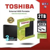ราคา [รับประกันของแท้ 100%] Toshiba HDD external harddisk 1tb/2tb ฮาร์ดดิสพกพา Toshiba HDD1TB/2TB usb3.0 ควา (25856597139)