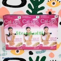 ราคา Cal Ups D-Soy แคล อัพส์ ดี ซอย 1500 มก. 60 เม็ด บำรุงกระดูก ช่วยดูดซึมแคลเซียม รักษาสมดุลฮอร์โมนเพศหญิง (1616779988)