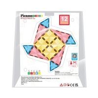ราคา PicassoTiles 12 Pc Magnet Tile Building Blocks Mini Diamond Travel Set (29863486939)