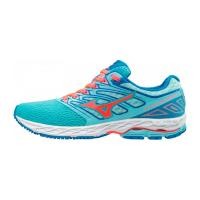 ราคา Mizuno รองเท้าวิ่งผู้หญิง Wave Shadow | Blue Topaz/Fiery Coral/Imperial Blue ( J1GD173055 ) (4517355953)